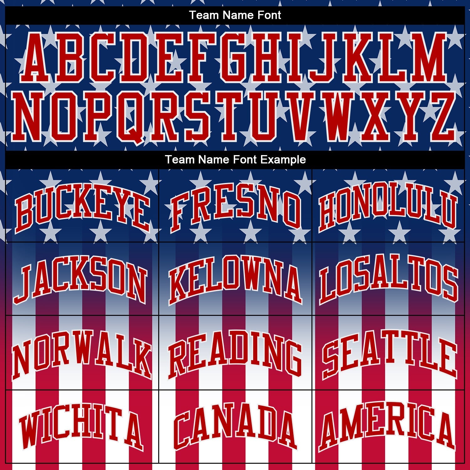 Custom Blue Red-White 3D American Flag Fashion Authentic Baseball Jersey view 5