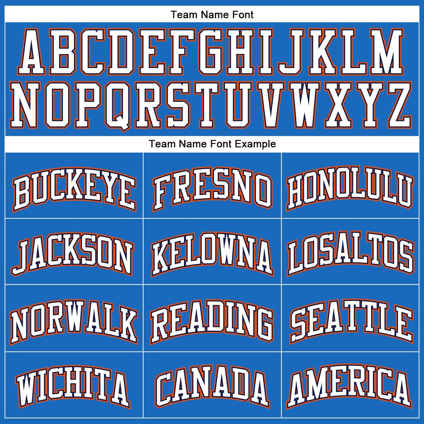 Custom Blue White Navy-Orange Authentic Throwback Basketball Jersey view 3