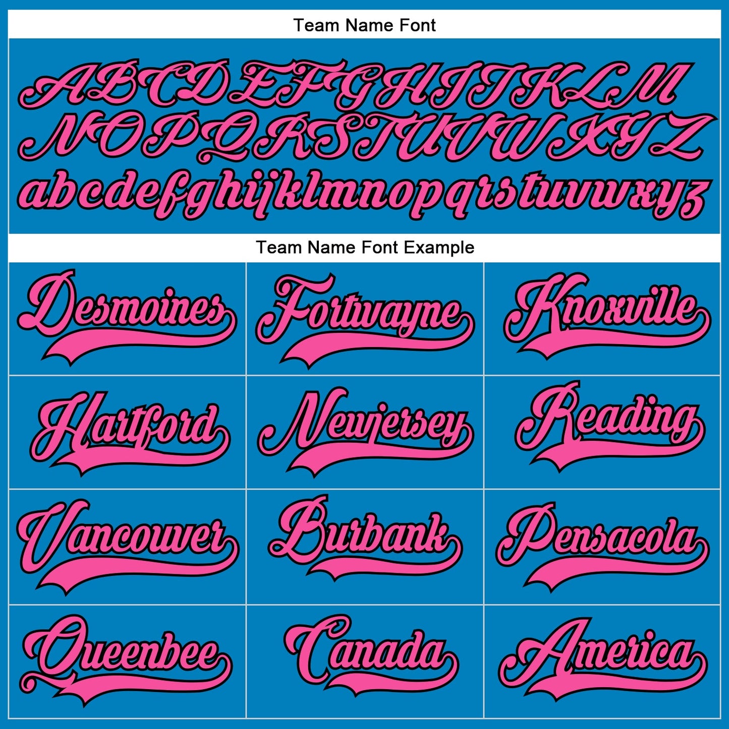 Custom Blue Pink-Black Hockey Lace Neck Jersey view 4