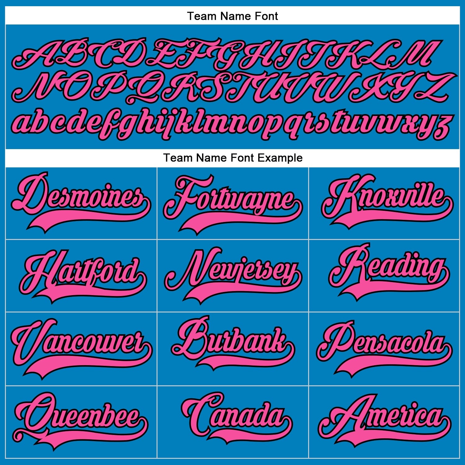 Custom Blue Pink-Black Hockey Lace Neck Jersey view 4