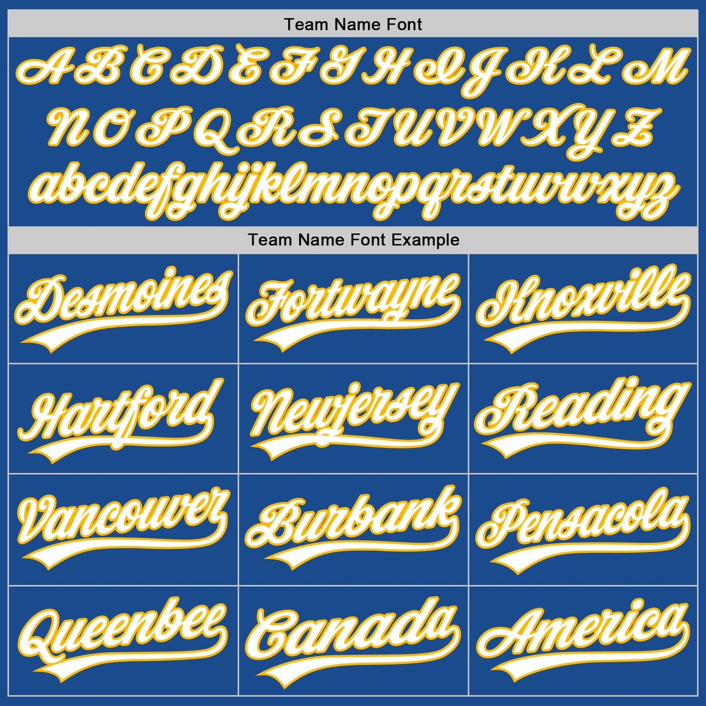 Custom Blue White-Gold Authentic Throwback Baseball Jersey view 4