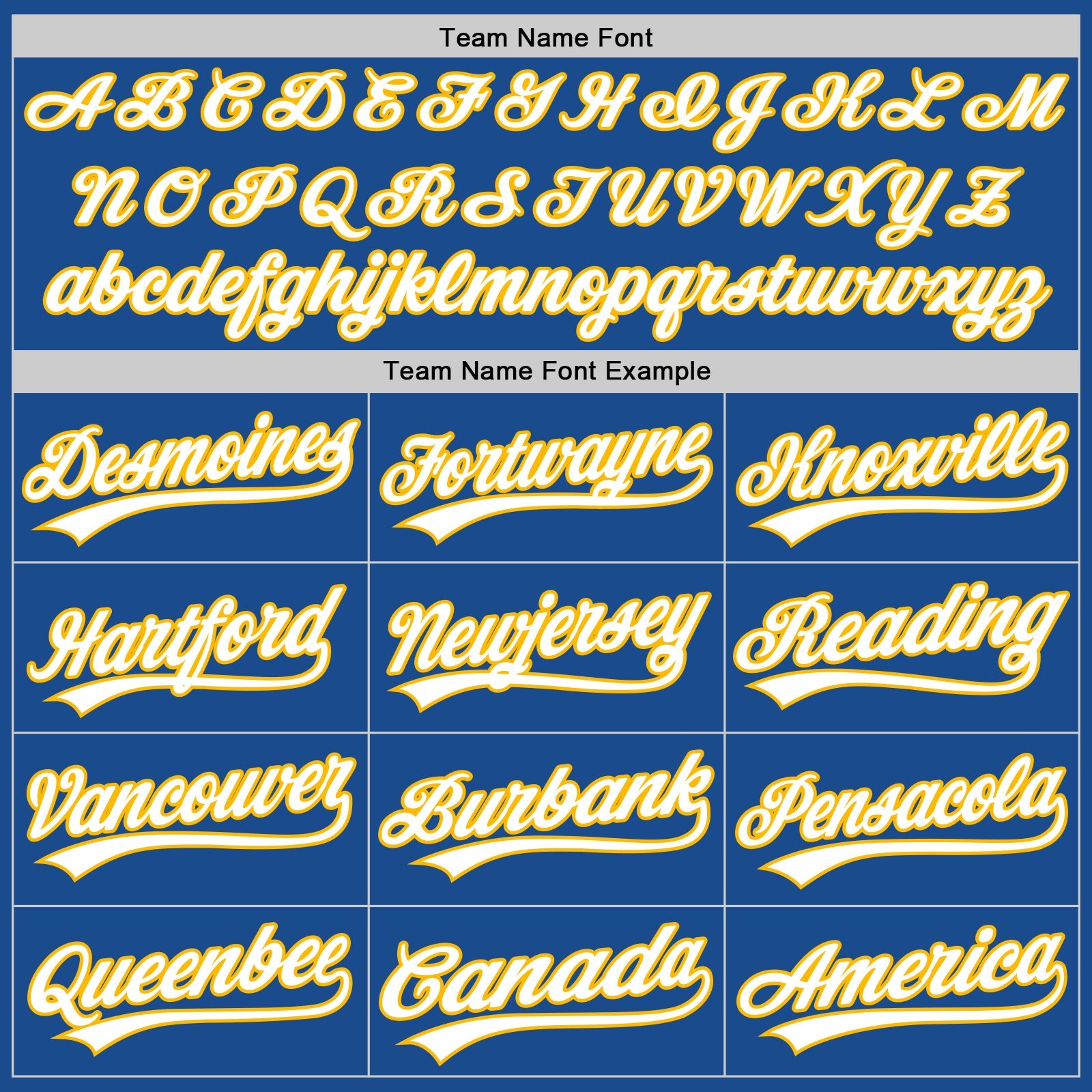 Custom Blue White-Gold Authentic Throwback Baseball Jersey view 4