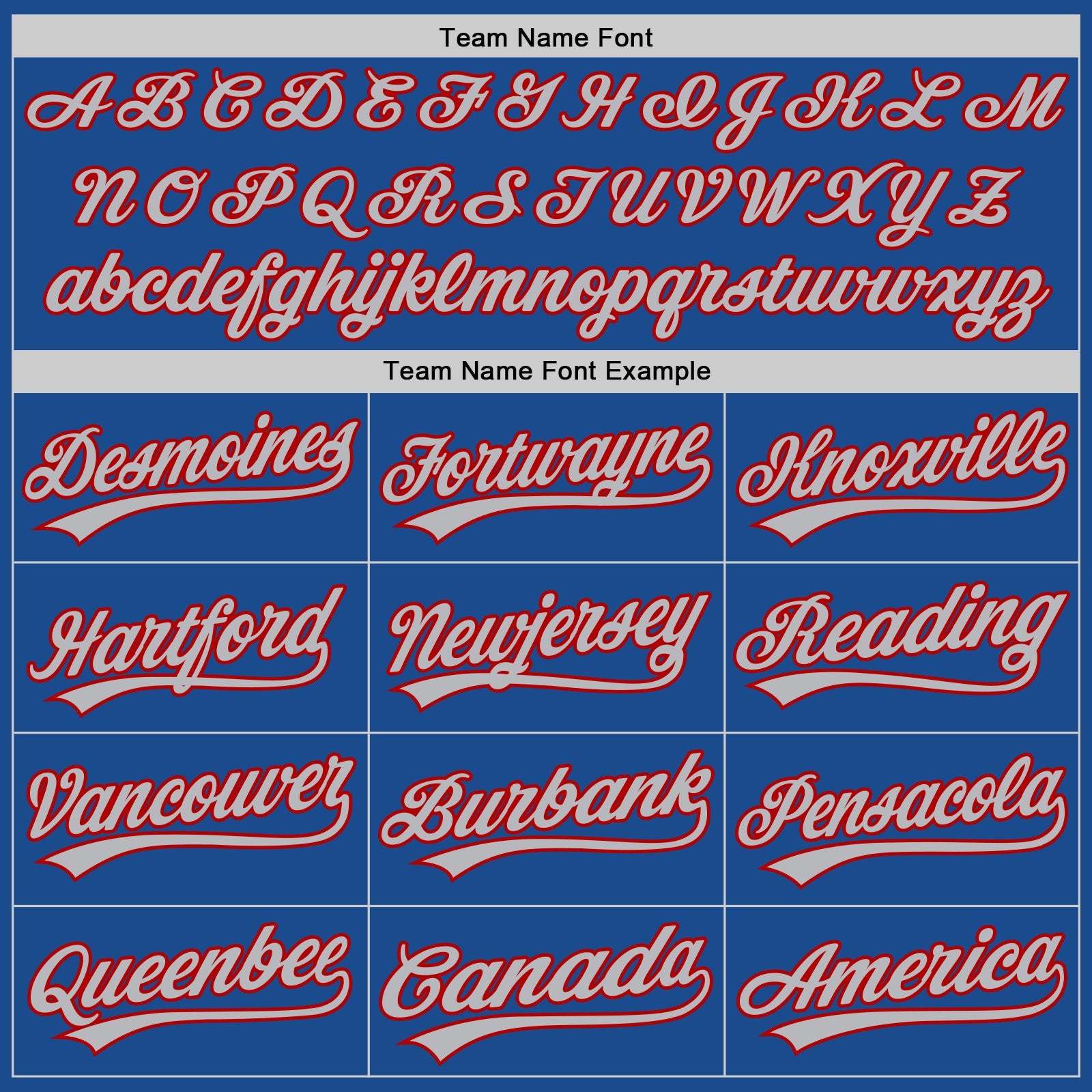 Custom Blue Red-Gray Authentic Throwback Baseball Jersey view 4