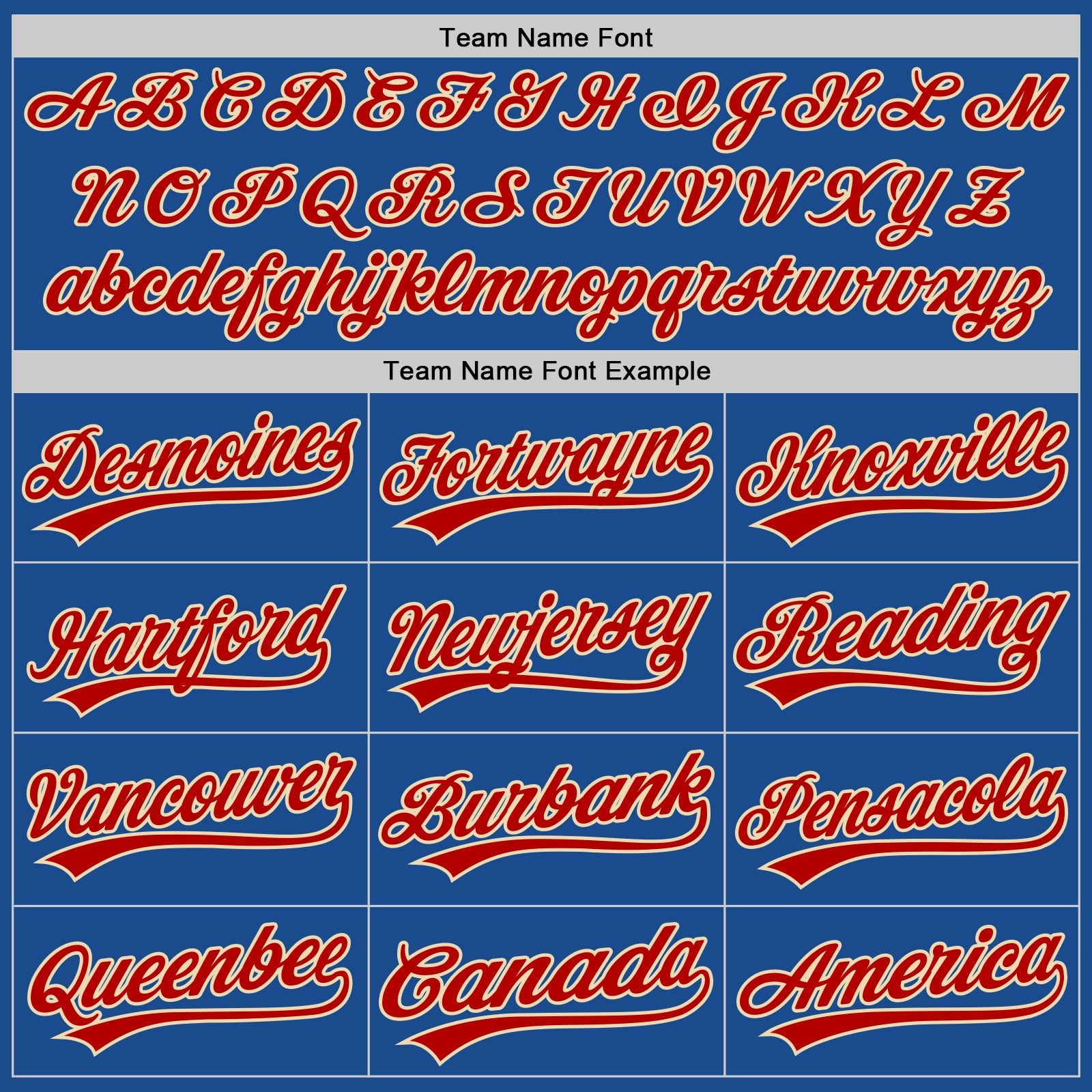 Custom Blue Red-Cream Authentic Throwback Baseball Jersey view 4