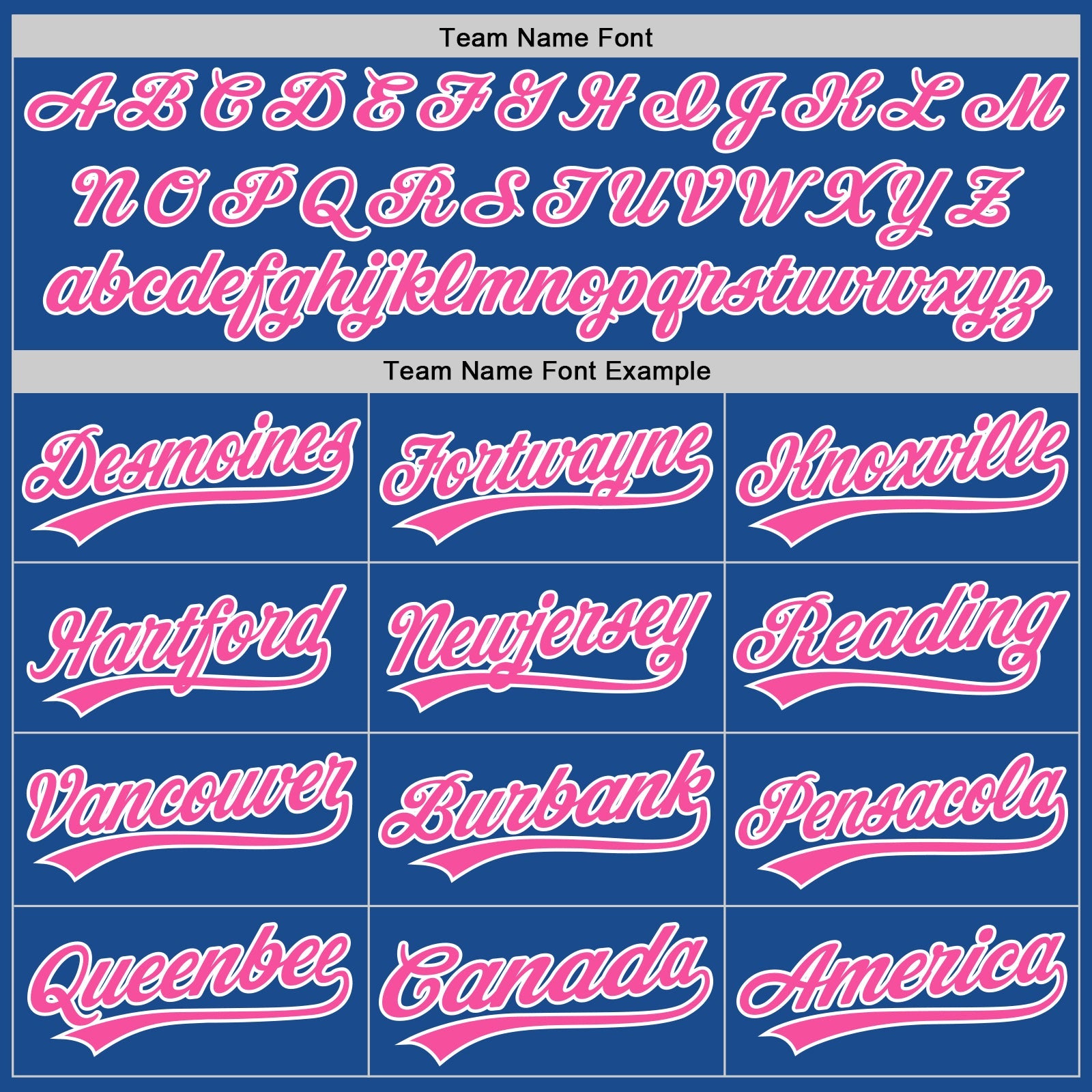Custom Blue Pink-White Authentic Throwback Baseball Jersey view 4