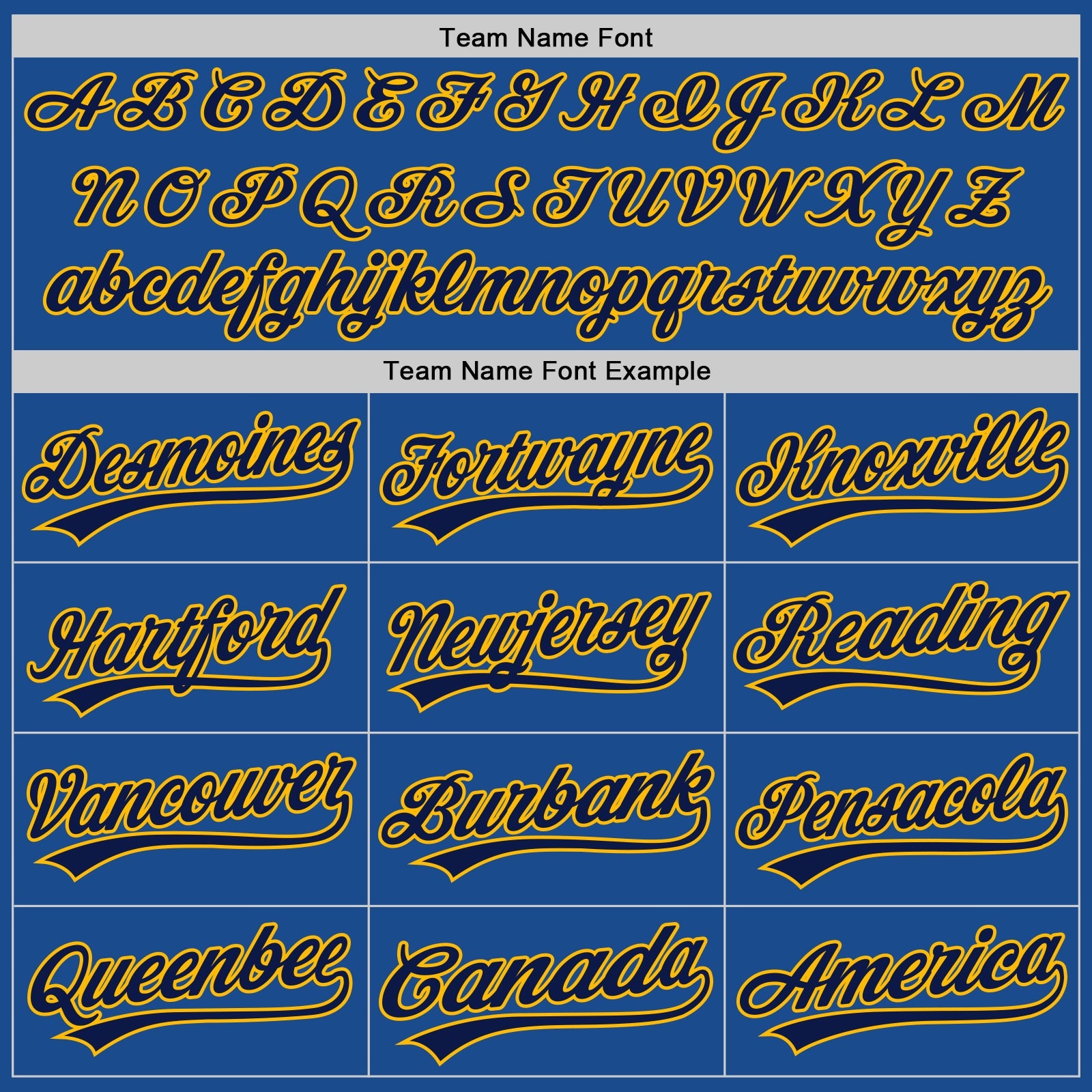 Custom Blue Navy-Gold Authentic Throwback Baseball Jersey view 4
