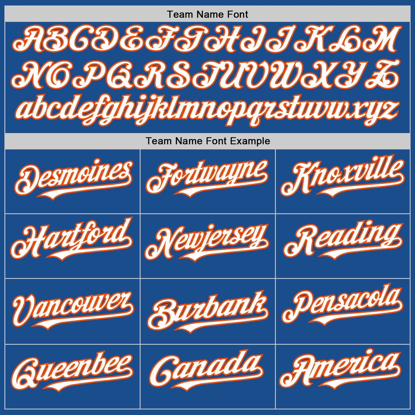 Custom Blue White-Orange Mesh Authentic Throwback Baseball Jersey view 4
