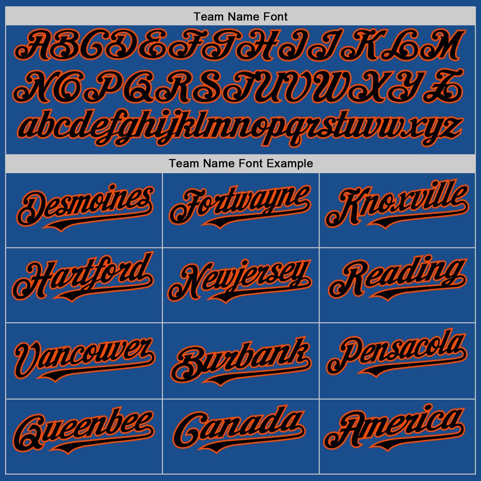 Custom Blue Black-Orange Mesh Authentic Throwback Baseball Jersey view 4