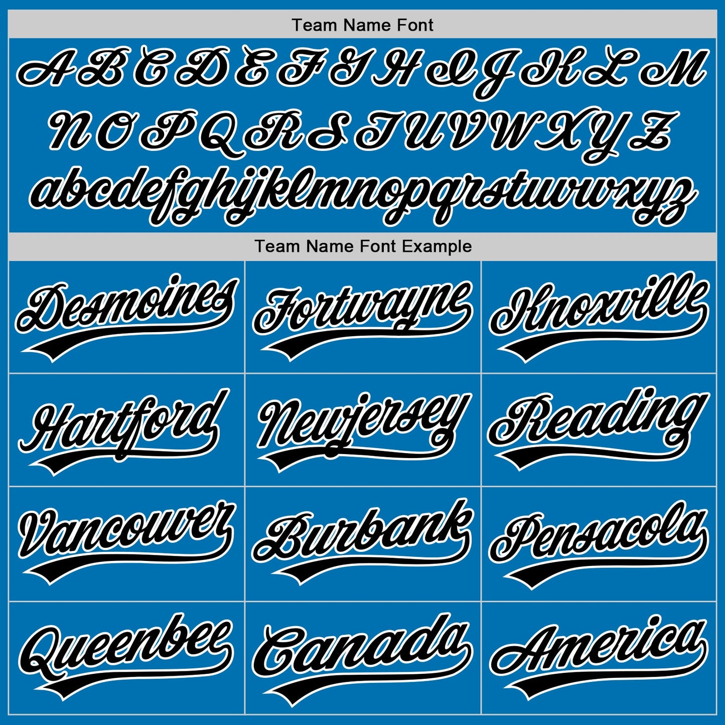Custom Blue Black-White Authentic Baseball Jersey view 4