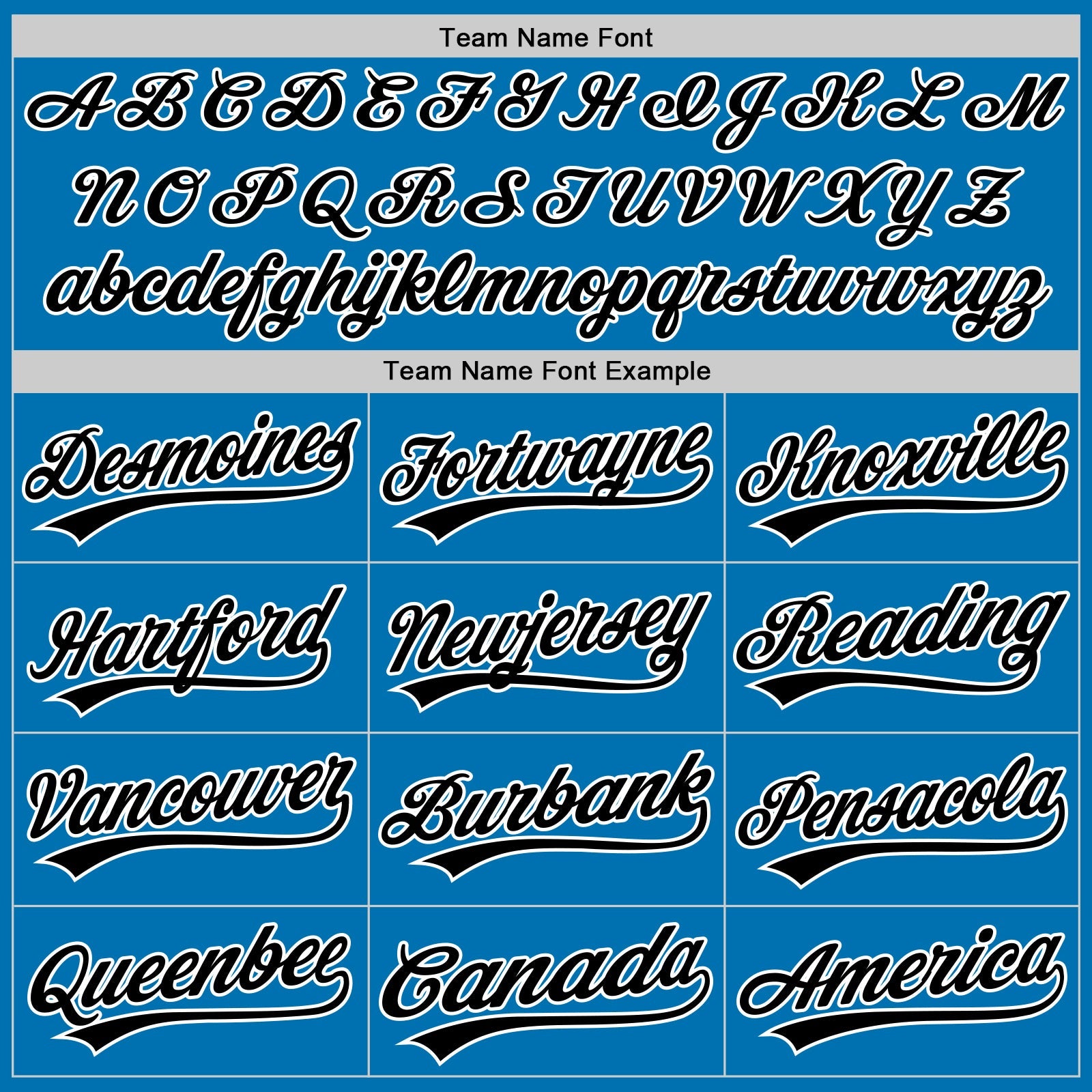 Custom Blue Black-White Authentic Baseball Jersey view 4
