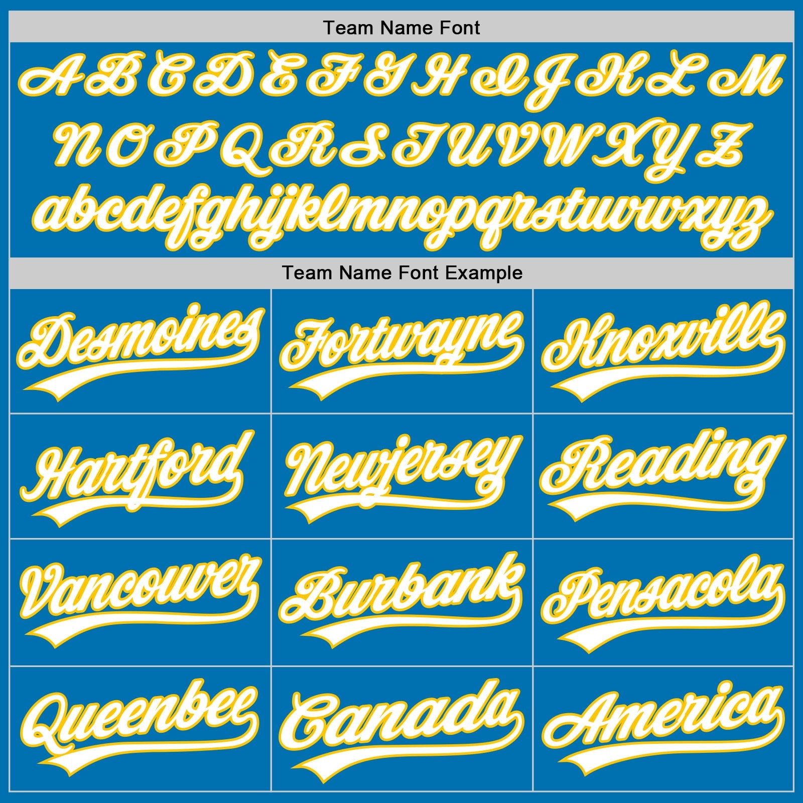 Custom Blue White-Yellow Authentic Baseball Jersey view 4