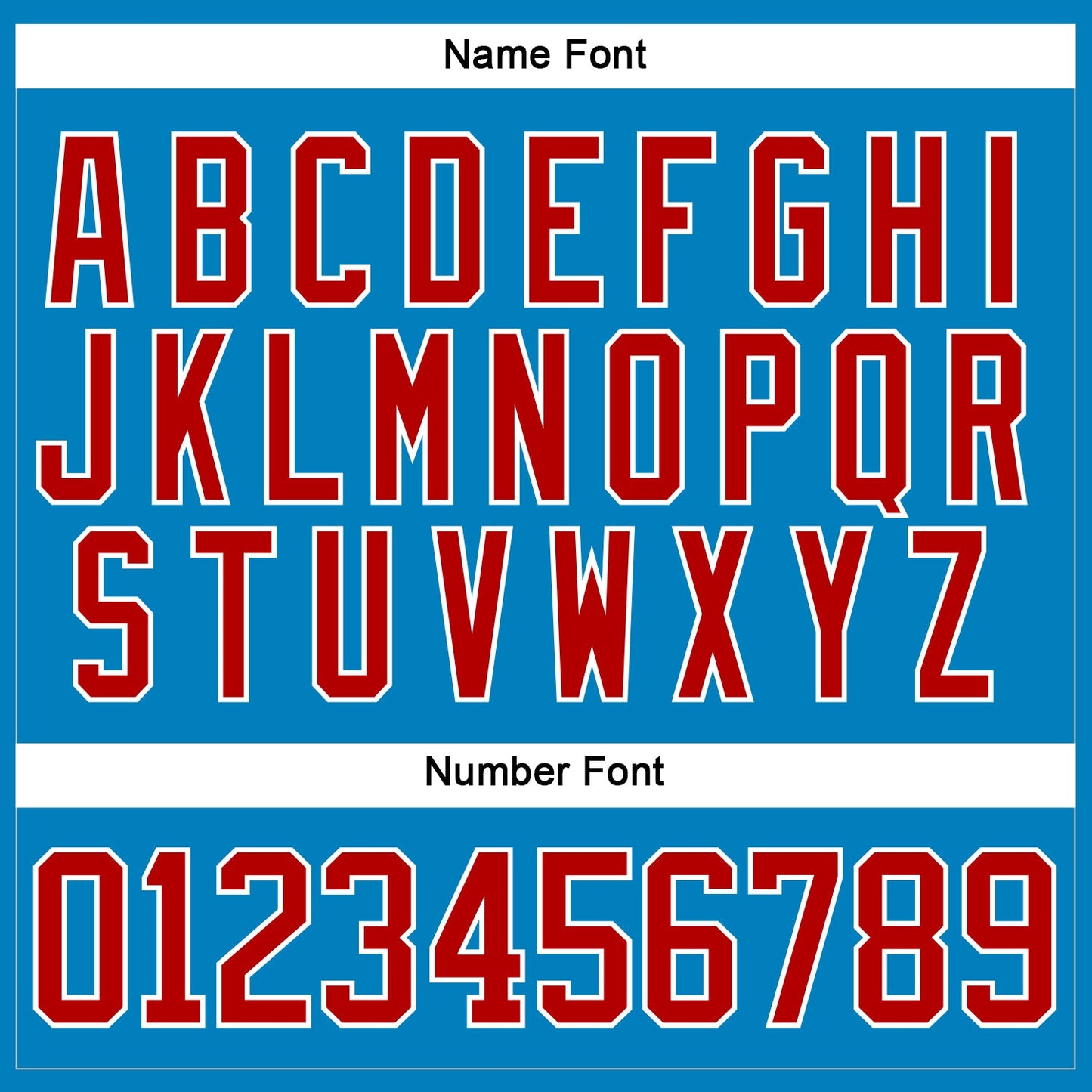 Custom Blue Red-White Hockey Lace Neck Jersey view 5