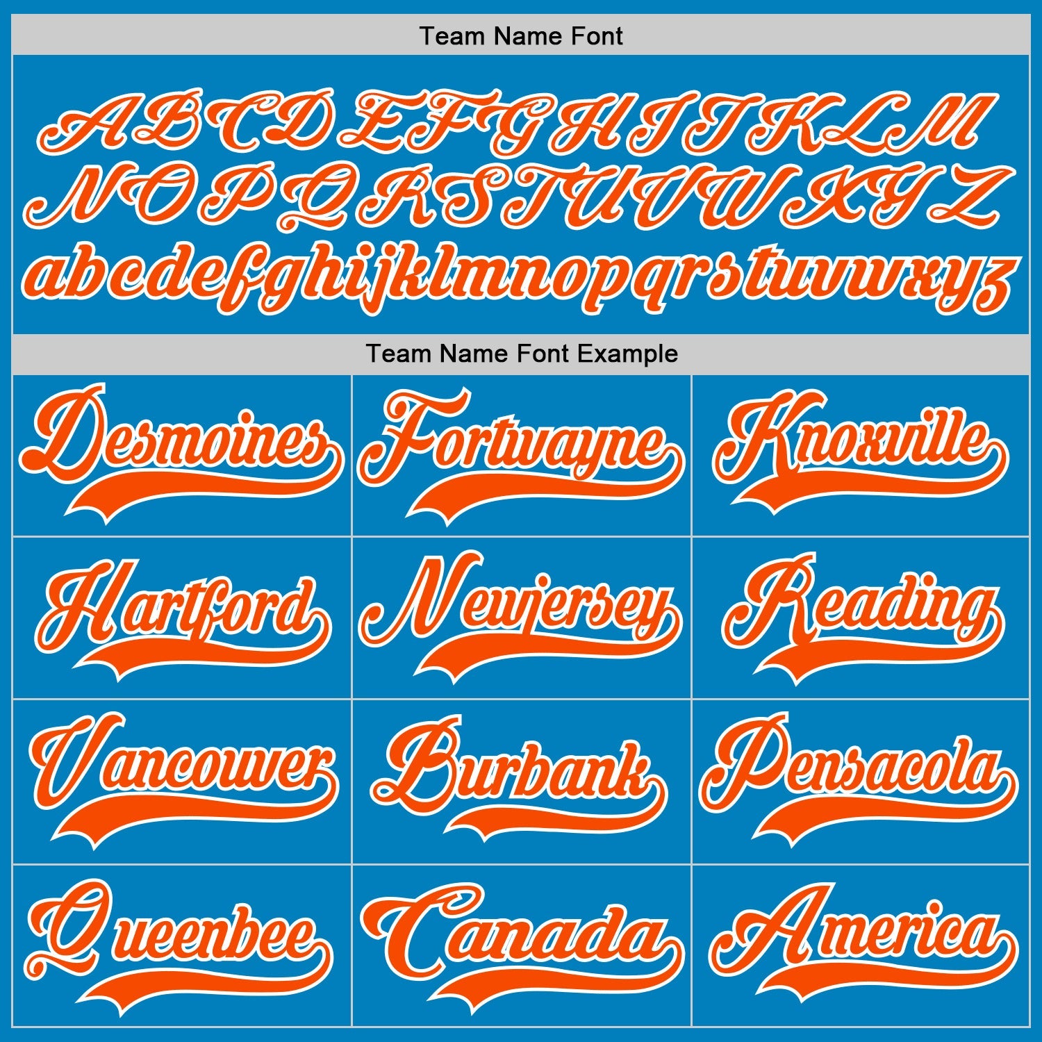 Custom Blue Orange-White Hockey Lace Neck Jersey view 4