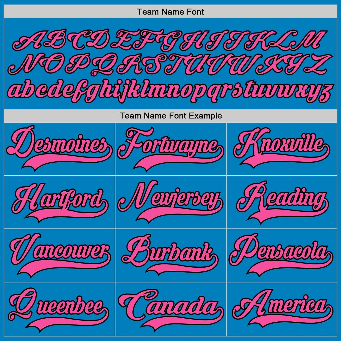 Custom Blue Pink-Black Hockey Lace Neck Jersey view 4