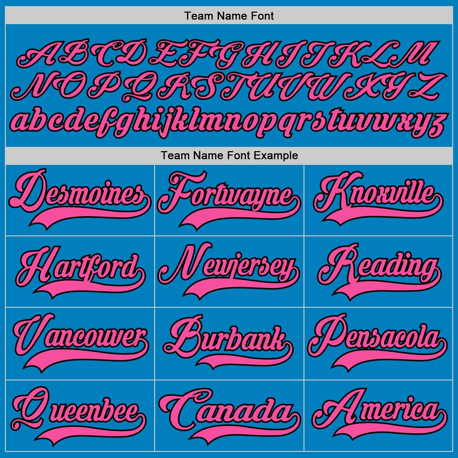 Custom Blue Pink-Black Hockey Lace Neck Jersey view 4
