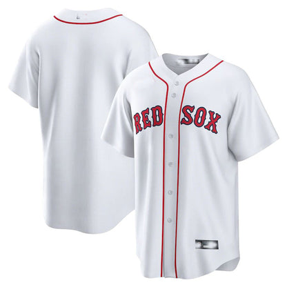 Boston Red Sox White Home Replica Team Jersey Baseball Jerseys - Main View