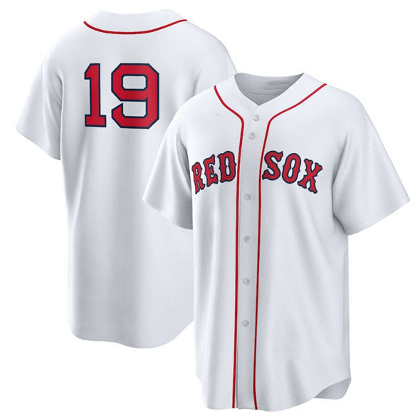 Boston Red Sox #19 Roman Anthony White No Name Cool Base Stitched Baseball Jersey - Main View