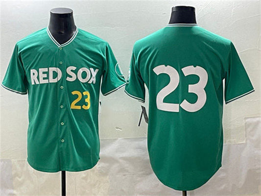 Boston Red Sox #23 Romy González Green 2025 City Connect Limited Stitched Baseball Jersey - Main View