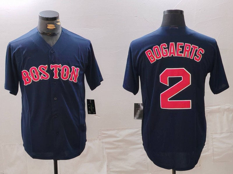 Boston Red Sox #2 Xander Bogaerts Grey Cool Base Stitched Baseball Jerseys - Main View
