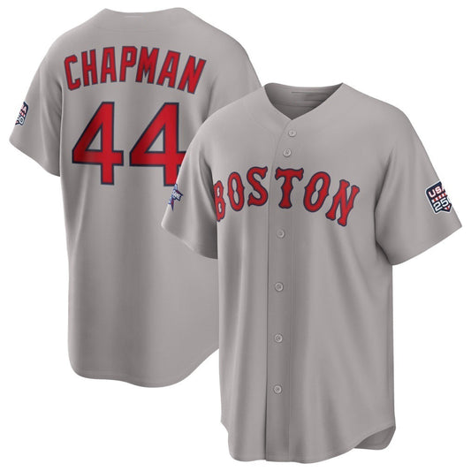 Boston Red Sox #44 Aroldis Chapman 2026 All-Star Game Gray Replica Baseball Jersey - Main View