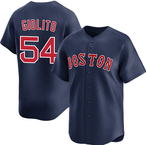 Boston Red Sox #54 Lucas Giolito Navy Alternate Limited Stitched Baseball Jersey - Main View