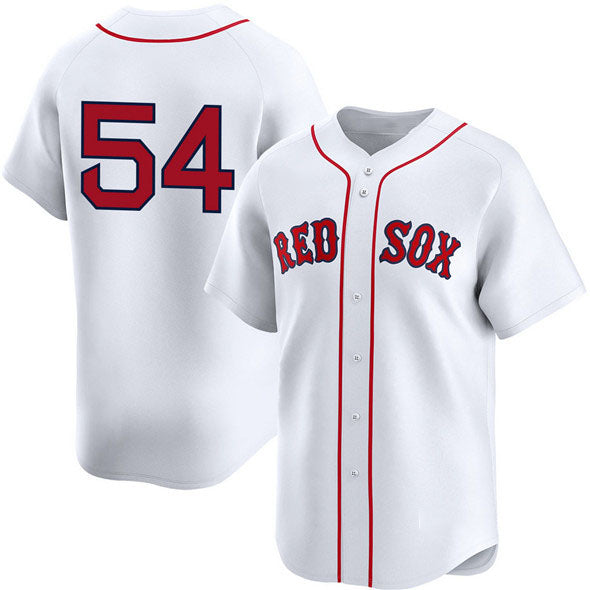 Boston Red Sox #54 Lucas Giolito White No Name 2024 Home Limited Stitched Baseball Jersey - Main View