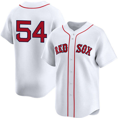 Boston Red Sox #54 Lucas Giolito White No Name 2024 Home Limited Stitched Baseball Jersey - Main View