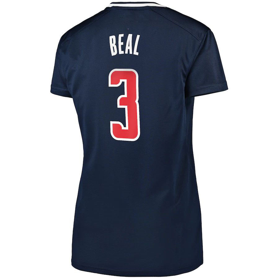 W.Wizards  #3 Bradley Beal Fanatics Branded Women's Fast Break Player Jersey Statement Edition Navy Stitched American Basketball Jersey - Main View