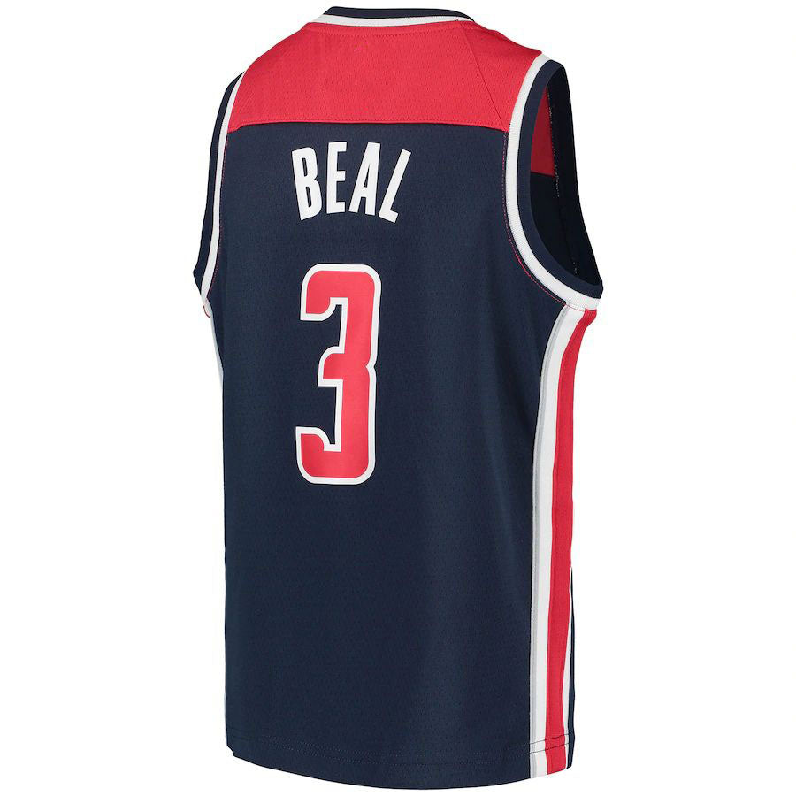 W.Wizards  #3 Bradley Beal Jordan Brand  Swingman Player Jersey Statement Edition Navy Stitched American Basketball Jersey - Main View