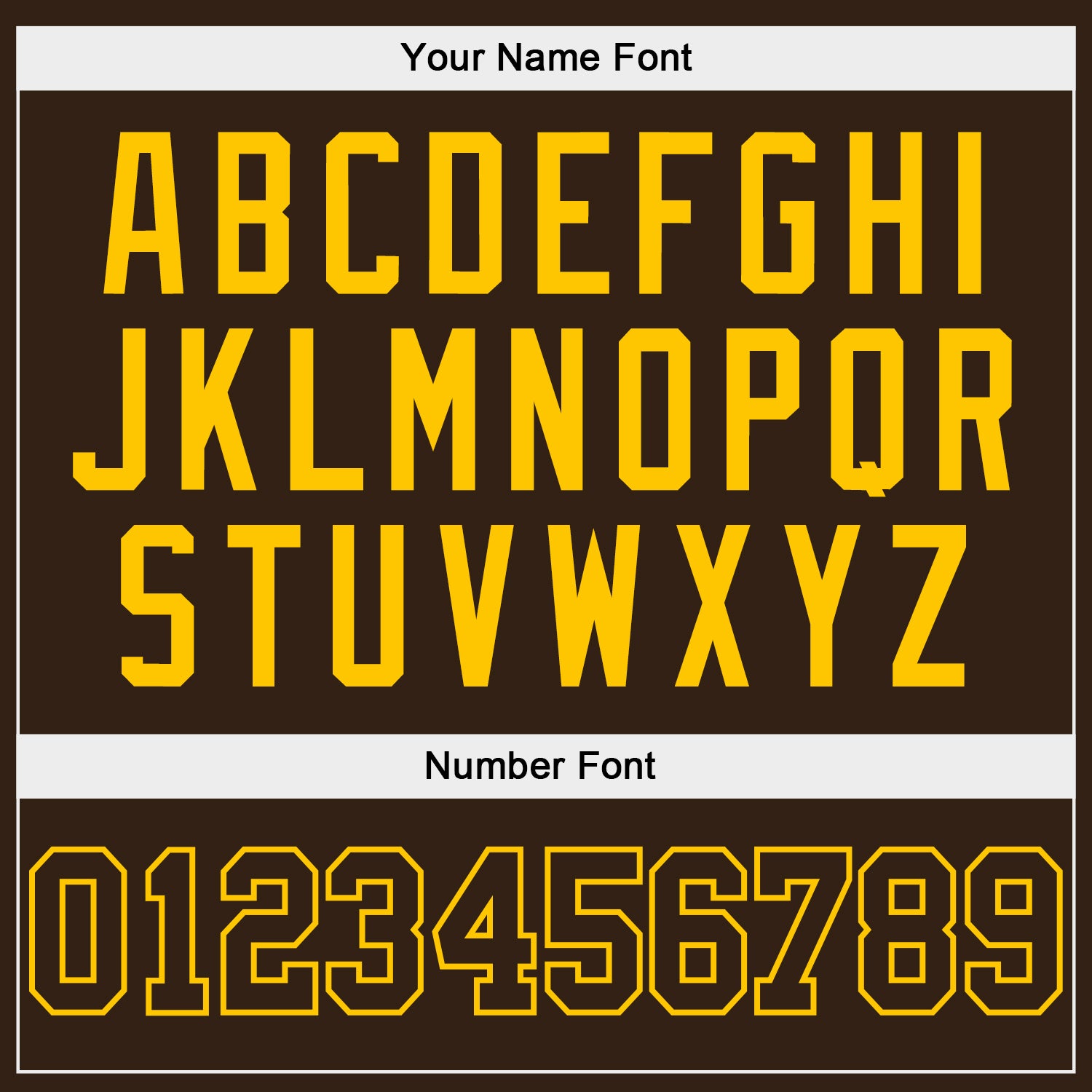 Custom Brown Brown-Gold Authentic Baseball Jersey view 4