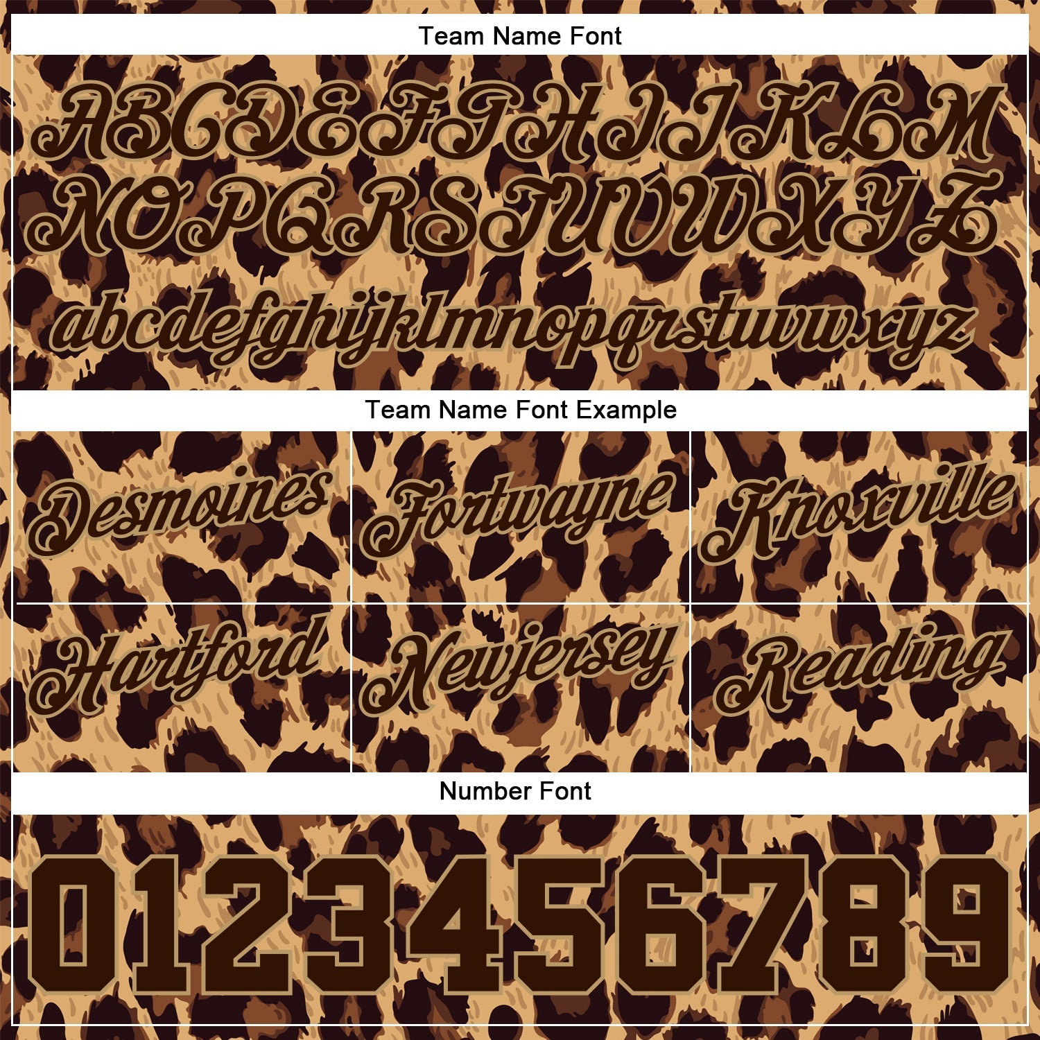 Custom Brown Brown-Old Gold 3D Pattern Design Leopard Authentic Basketball Shorts view 3
