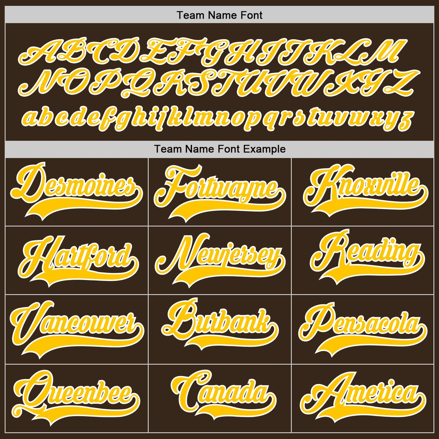 Custom Brown Gold-White Hockey Jersey view 4