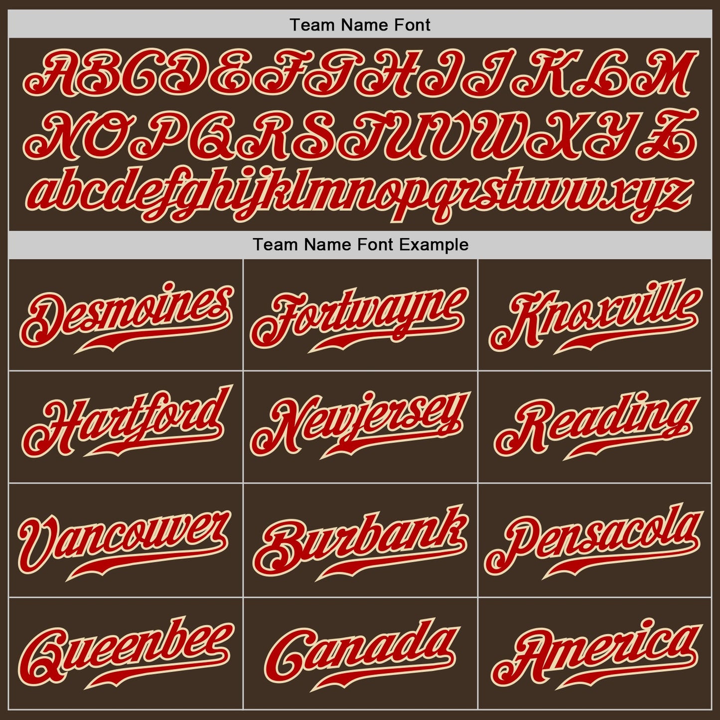 Custom Brown Cream Pinstripe Red-Cream Authentic Baseball Jersey view 5