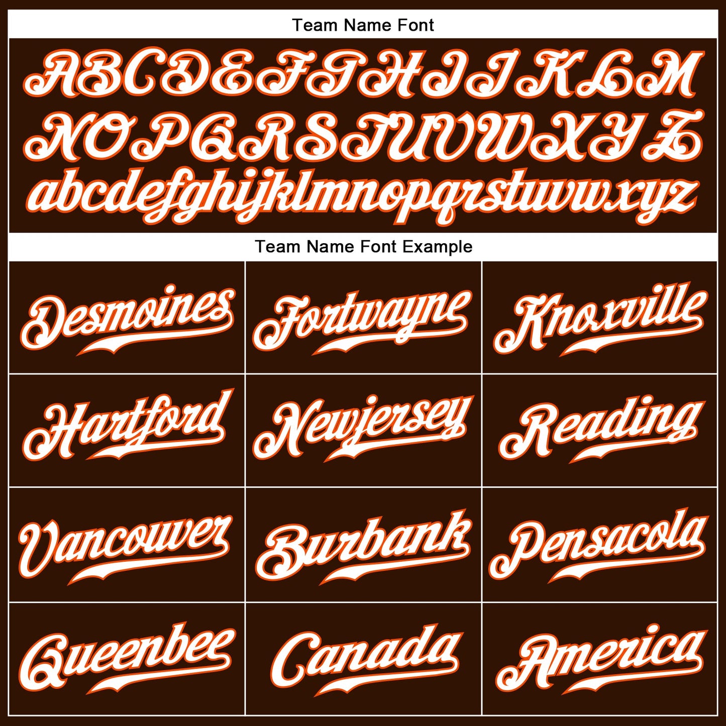 Custom Brown White-Orange Authentic Sleeveless Baseball Jersey view 3