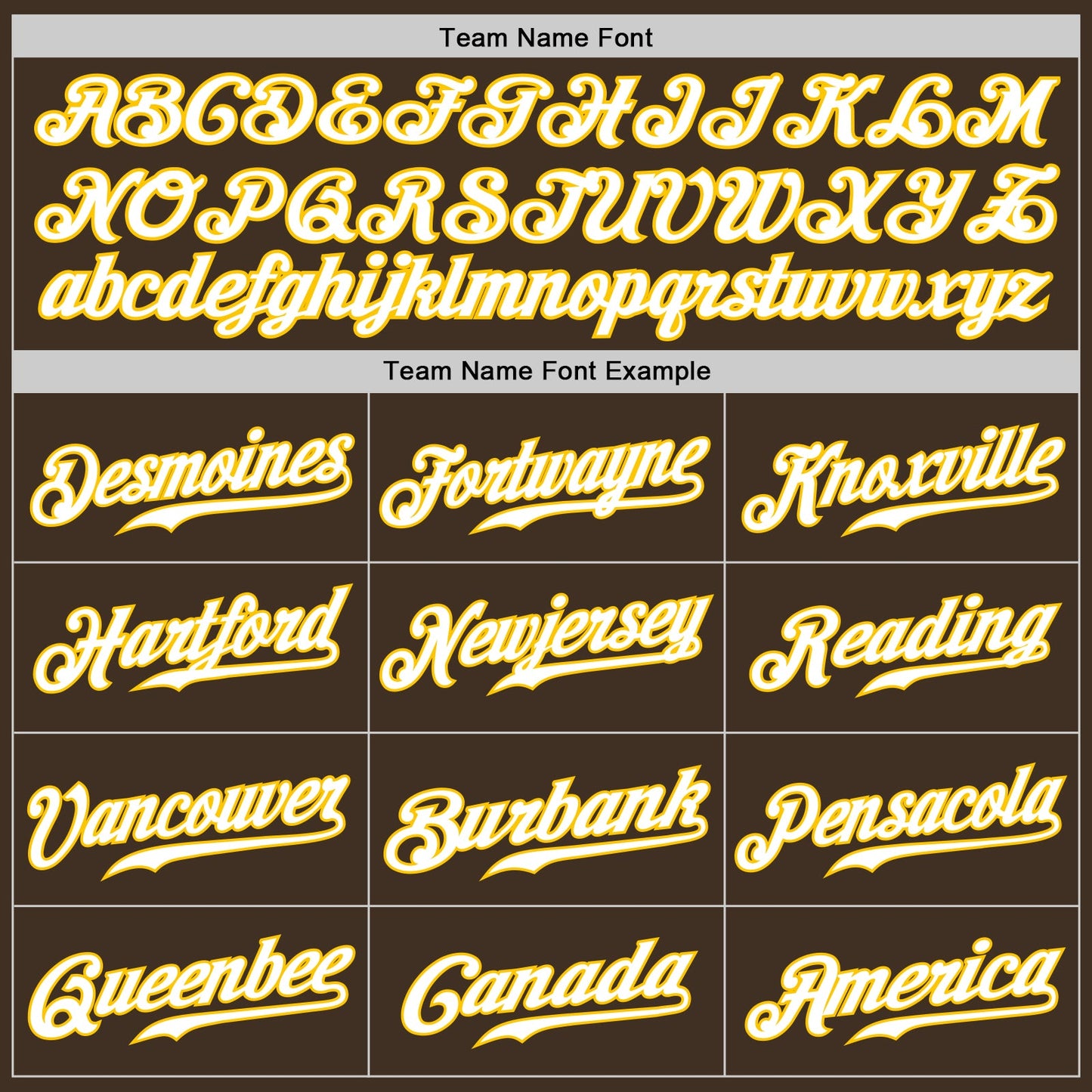Custom Brown White-Gold Authentic Baseball Jersey view 4