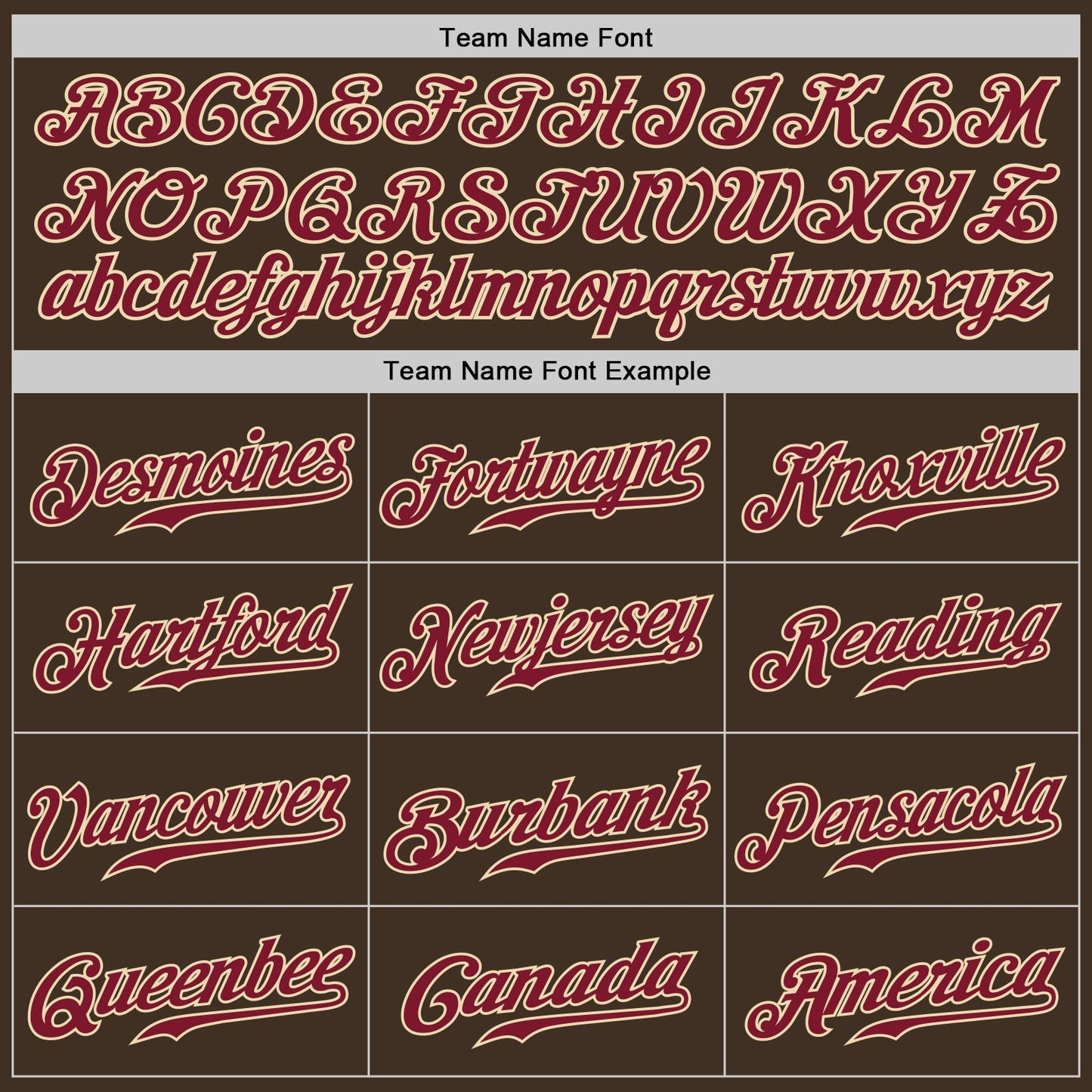 Custom Brown Crimson-City Cream Authentic Baseball Jersey view 4