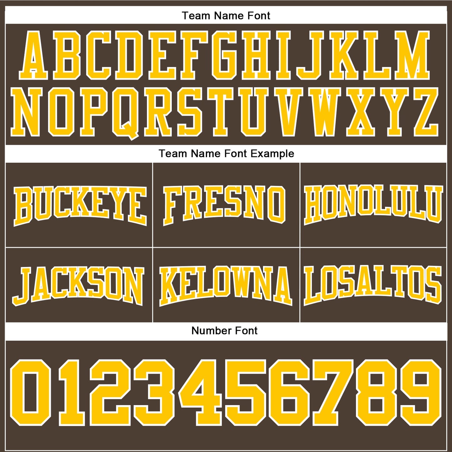 Custom Stitched Brown Gold-White Football Pullover Sweatshirt Hoodie view 3