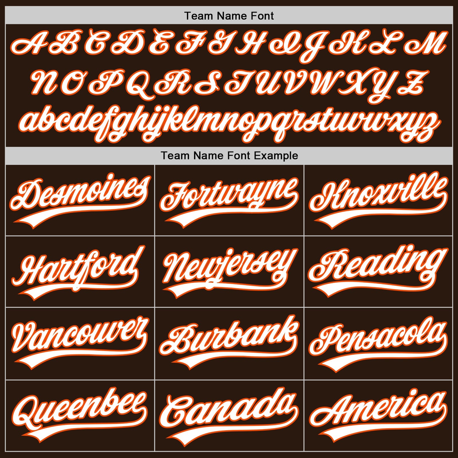 Custom Brown White-Orange Authentic Baseball Jersey view 4