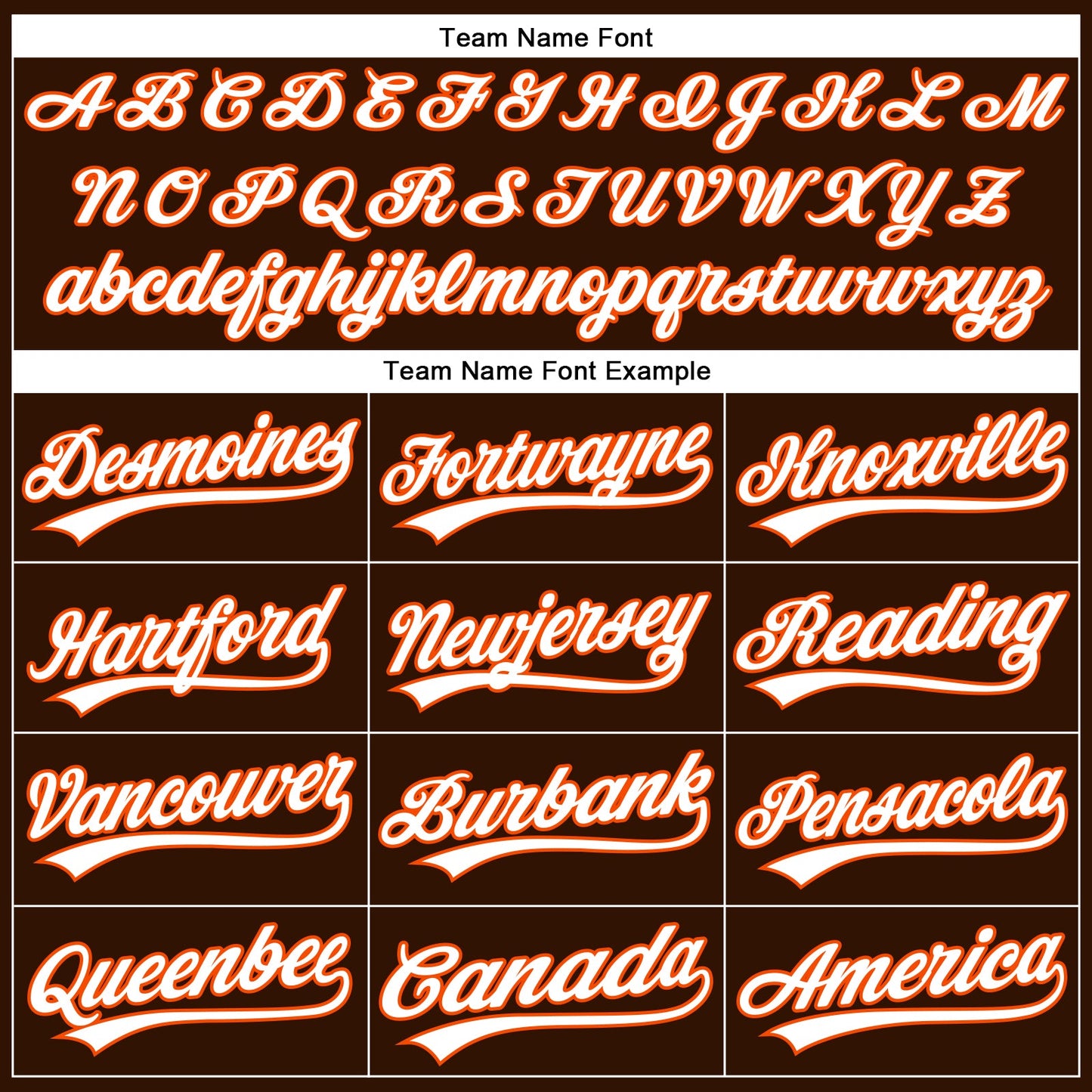 Custom Brown White Pinstripe Orange Authentic Baseball Jersey view 4