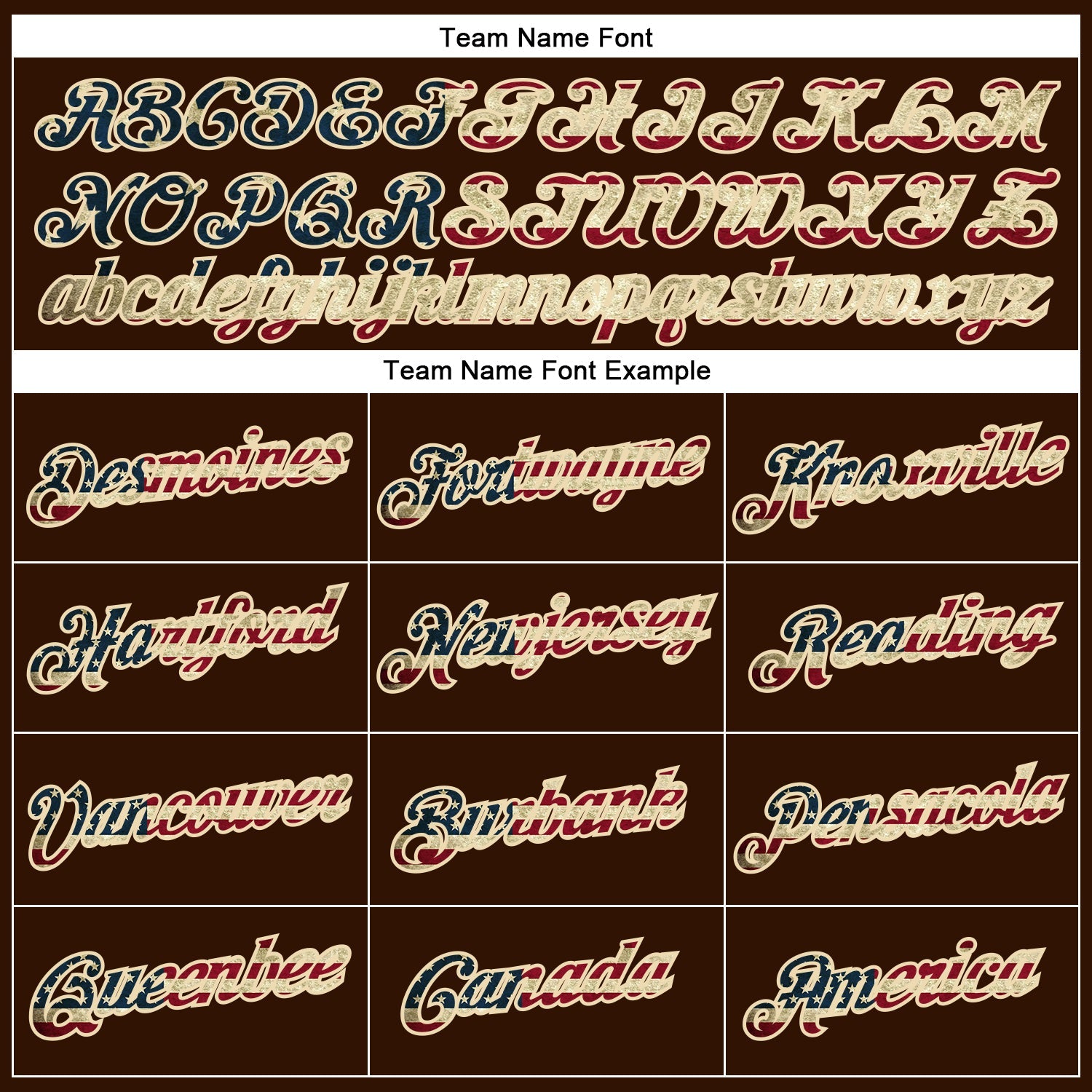 Custom Brown Vintage USA Flag-City Cream Performance T-Shirt view 3