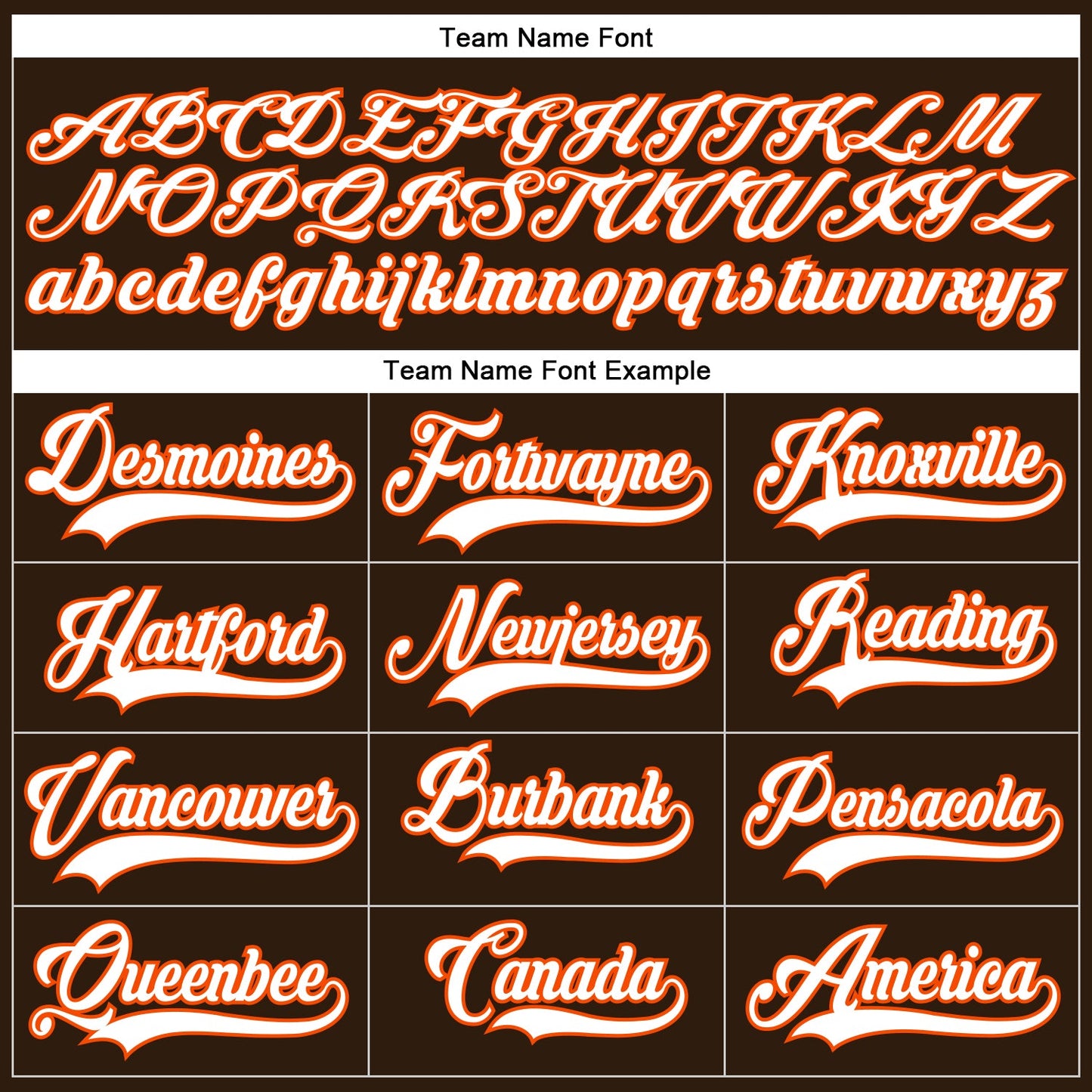 Custom Brown White-Orange Hockey Lace Neck Jersey view 4