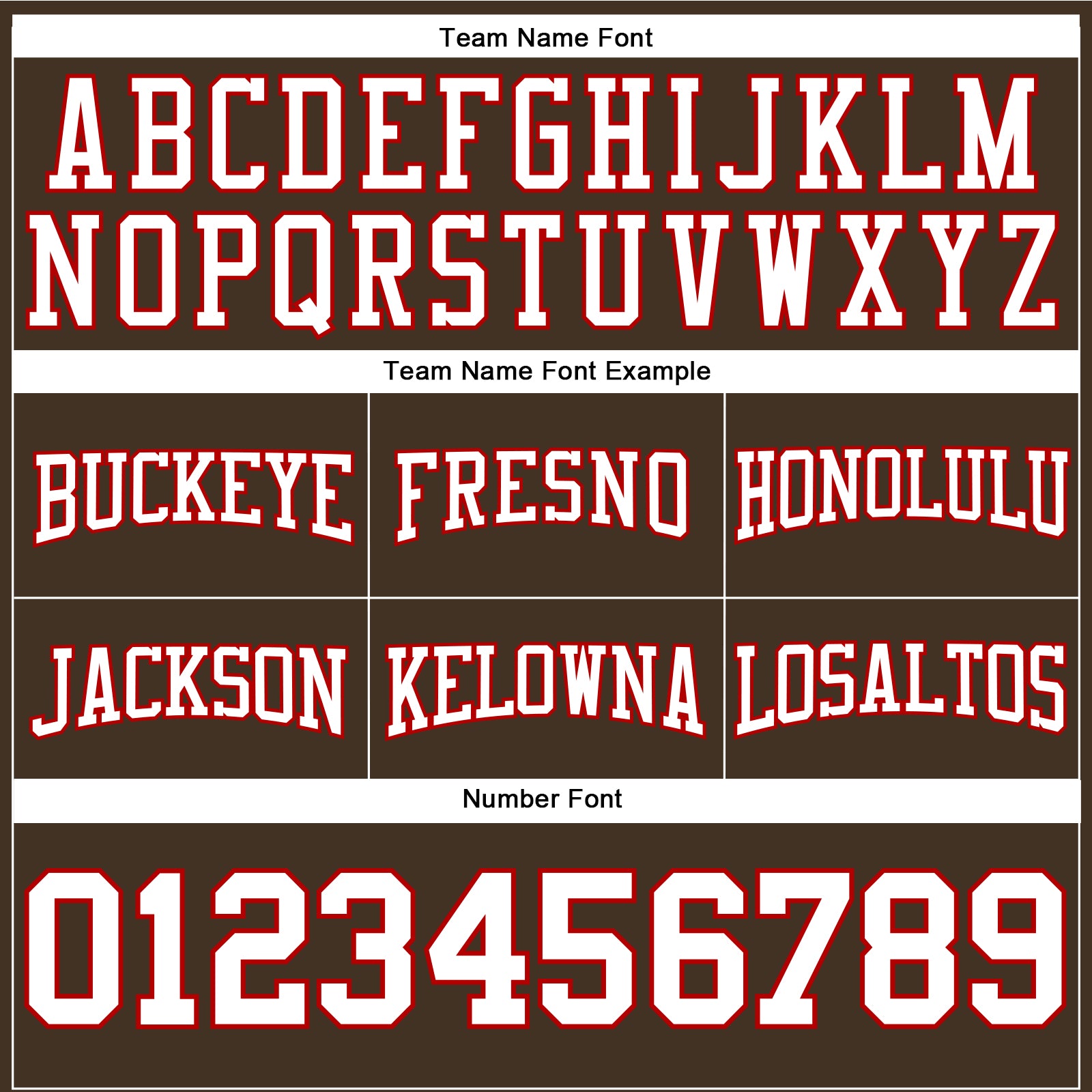 Custom Stitched Brown White-Red Football Pullover Sweatshirt Hoodie view 3