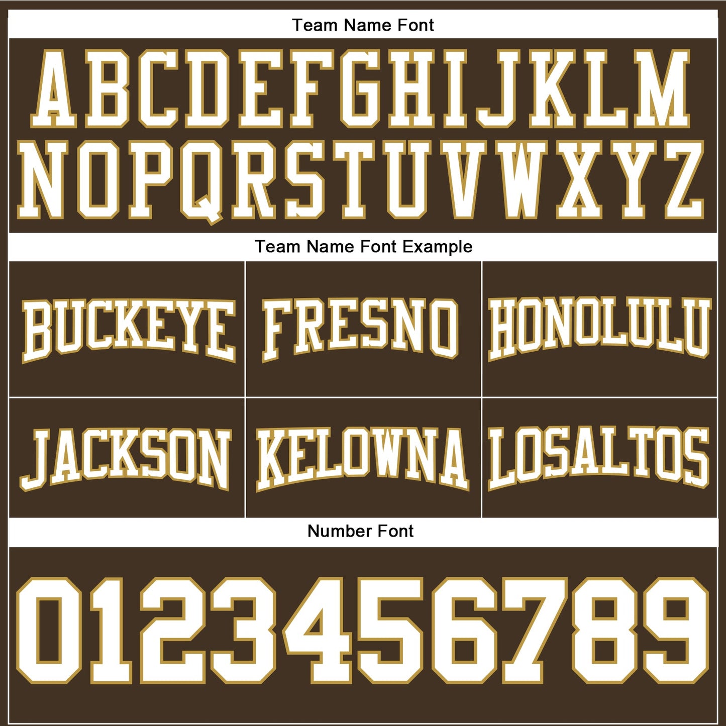 Custom Stitched Brown White-Old Gold Football Pullover Sweatshirt Hoodie view 3
