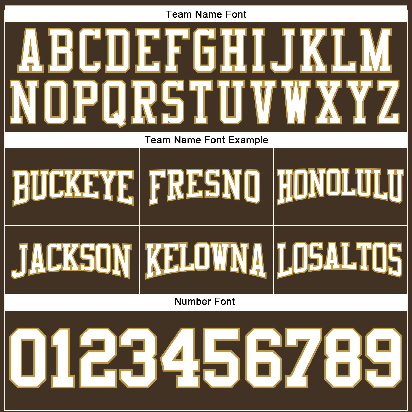Custom Stitched Brown White-Old Gold Football Pullover Sweatshirt Hoodie view 3