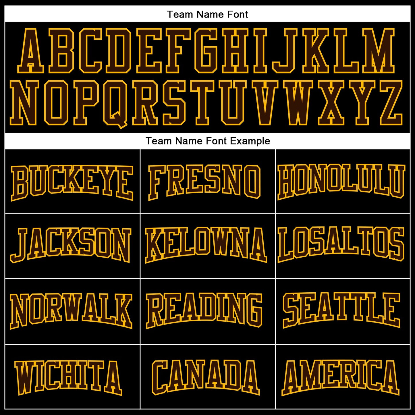 Custom Brown Gold-Black Authentic Football Jersey view 4