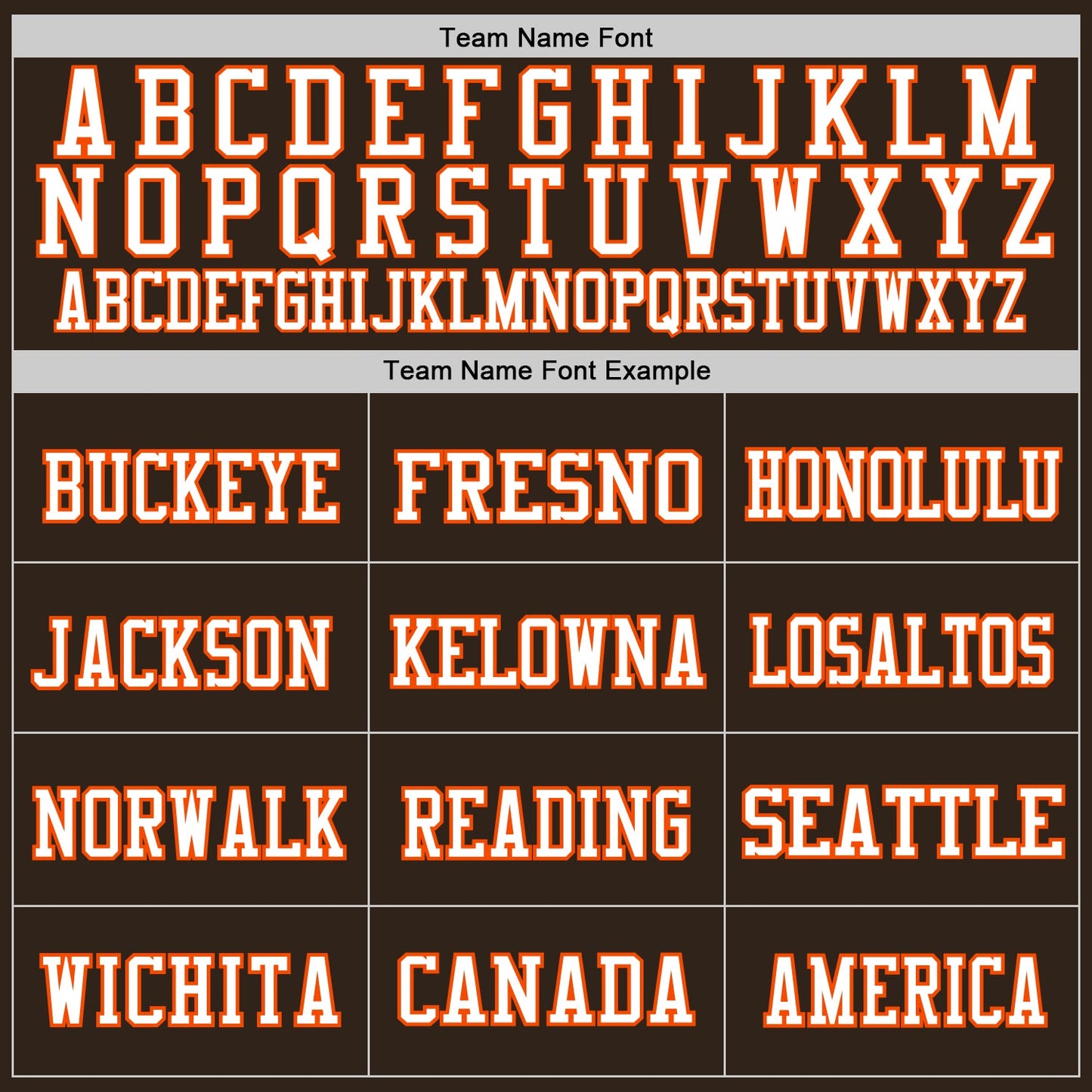 Custom Brown Orange-White Mesh Authentic Throwback Football Jersey view 3