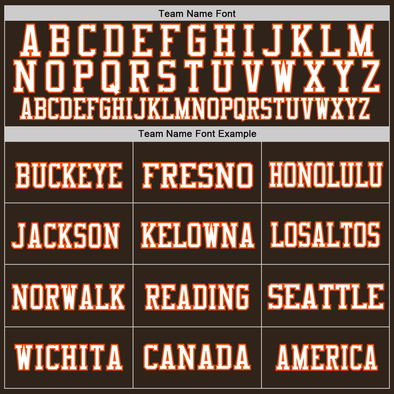 Custom Brown Orange-White Mesh Authentic Throwback Football Jersey view 3