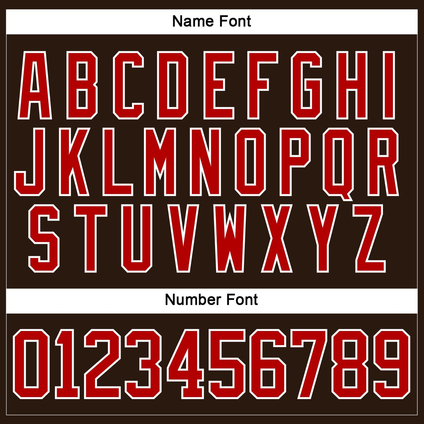 Custom Brown Red-White Hockey Lace Neck Jersey view 5
