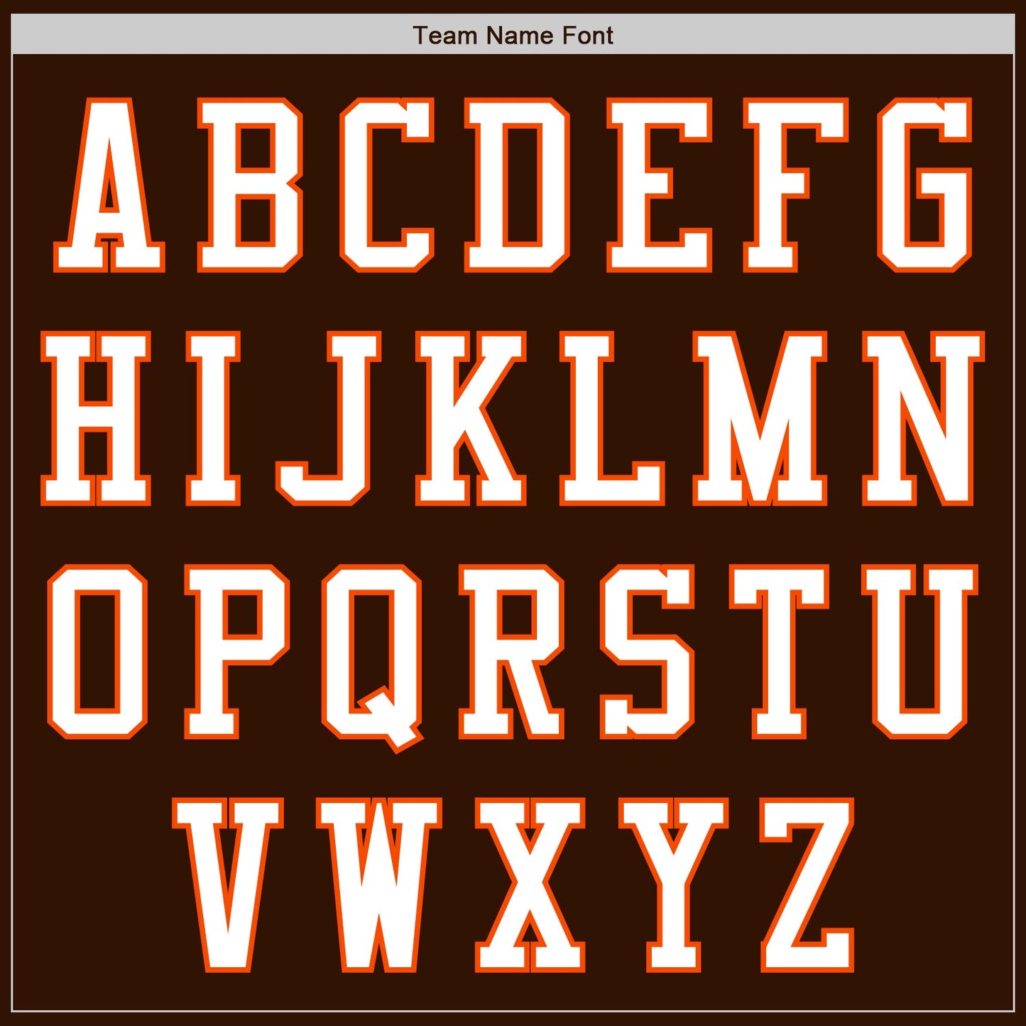 Custom Brown White-Orange Authentic Baseball Jersey view 7