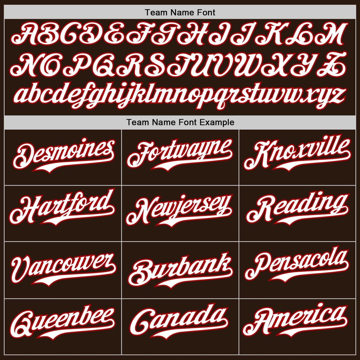Custom Brown White-Red Authentic Baseball Jersey view 4